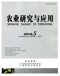 農業研究與應用雜志論文目錄查詢