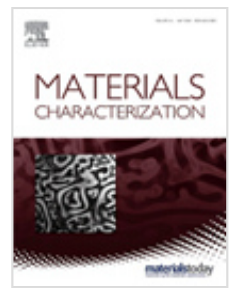 materials characterization期刊