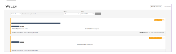 Hindawi期刊投稿流程