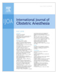 INTERNATIONAL JOURNAL OF OBSTETRIC ANESTHESIA期刊