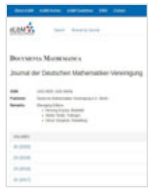 Documenta Mathematica期刊