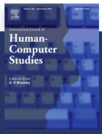 INTERNATIONAL JOURNAL OF HUMAN-COMPUTER STUDIES期刊