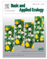 BASIC AND APPLIED ECOLOGY期刊