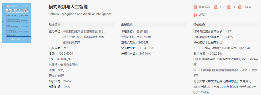模式識別與人工智能