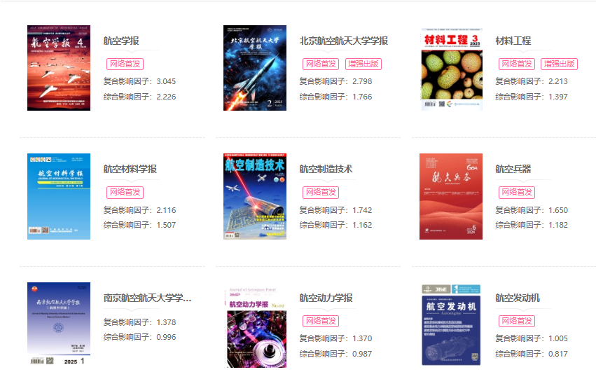 正高級(jí)飛行通信員投稿認(rèn)可的核心期刊