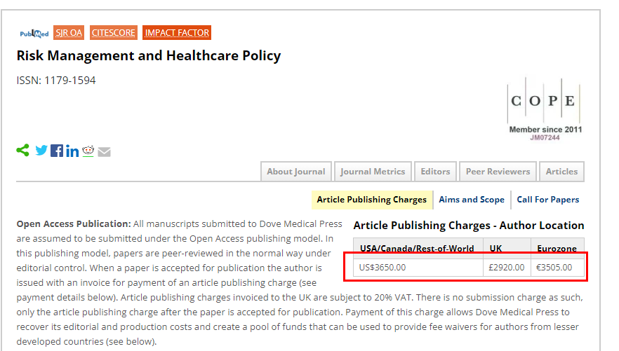 Risk Management and Healthcare Policy