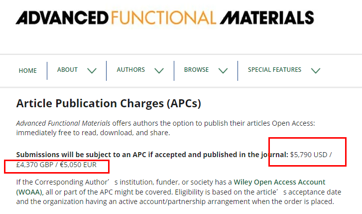 Advanced Functional Materials