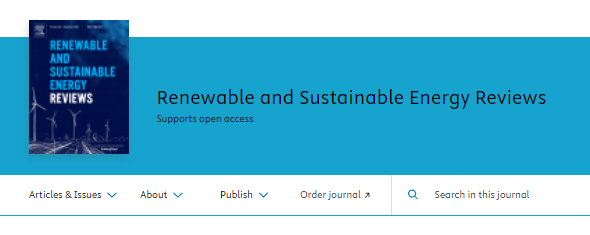Renewable and Sustainable Energy Reviews