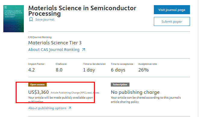 Materials Science in Semiconductor Processing