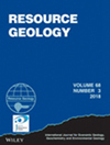 Resource Geology封面