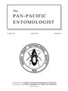 Pan-pacific Entomologist封面