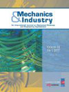 Mechanics & Industry封面